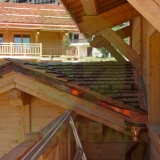 AURON producent domów drewnianych chrobak styl alpejski