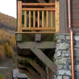 AURON producent domów drewnianych chrobak styl alpejski