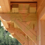 AURON producent domów drewnianych chrobak styl alpejski