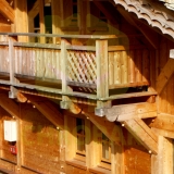 LES HOUCHES chrobak profucent domuw drewnianych domy drewniane styl alpejski