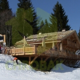LES HOUCHES chrobak profucent domuw drewnianych domy drewniane styl alpejski
