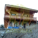 LES HOUCHES chrobak profucent domuw drewnianych domy drewniane styl alpejski