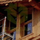 COURCHEVEL chrobak styl alpejski dom drewniany konstrukcje drewniane