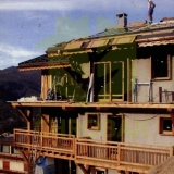 COURCHEVEL chrobak styl alpejski dom drewniany konstrukcje drewniane