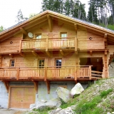 les Contamines chrobak styl alpejski budownicztwo drewniane konstrukcje drewniane